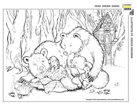 Childrens Book Week Coloring Book Pages 24 Printable Activities For