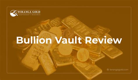 Bullion Vault Review - Teranga Gold