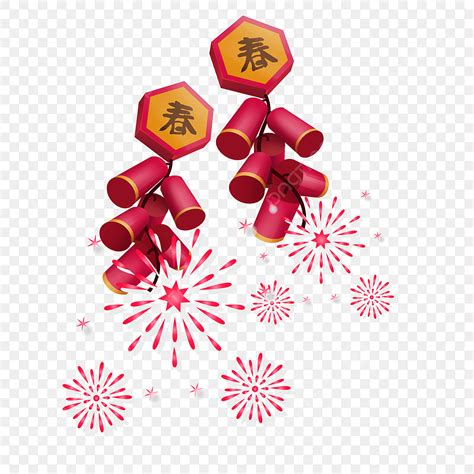 Fireworks Festival PNG Picture, Hand Painted Chinese Festival Festive A ...