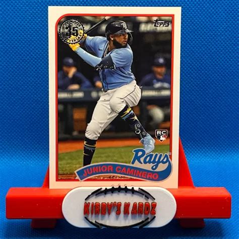 Topps Th Anniversary B Junior Caminero Rc Eur