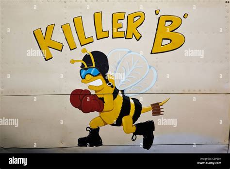 The Killer B cartoon nose art on a classic veteran USAF bomber - The ...