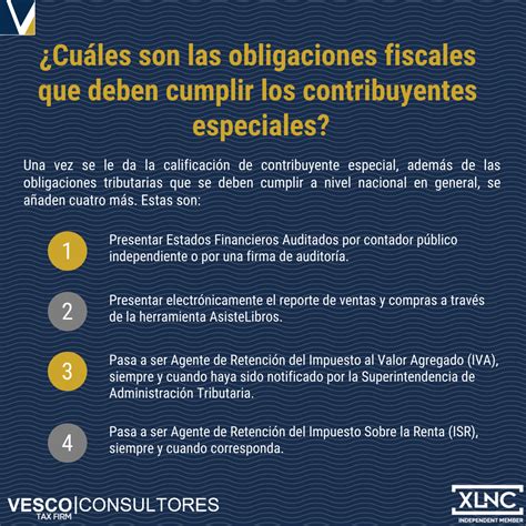 Cu Les Son Las Obligaciones Fiscales Que Deben Cumplir Los