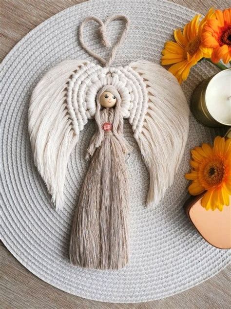 Fun macramé angel diy tutorial video diy magazine Artofit