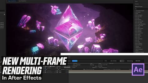 New Multi Frame Rendering In After Effects With A Core Cpu Youtube