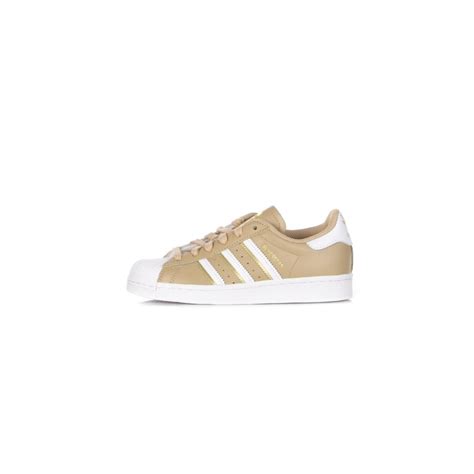 Adidas Scarpa Bassa Donna Superstar W Cloud White Pale Nude Gold