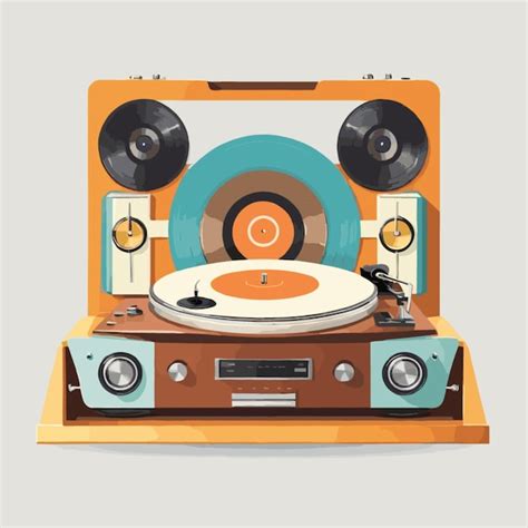 Premium Vector Retro Radio Frame Vector