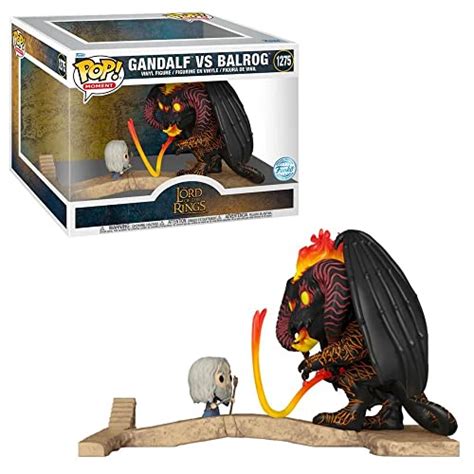 Funko Figurine Pop Moments Le Seigneur Des Anneaux Gandalf Contre