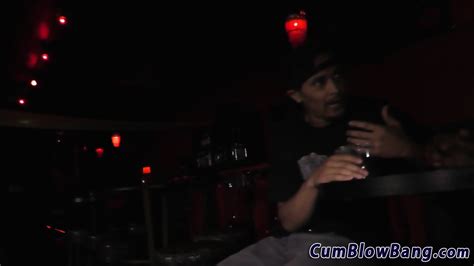 Busty Babe Sucks Huge Black Schlongs