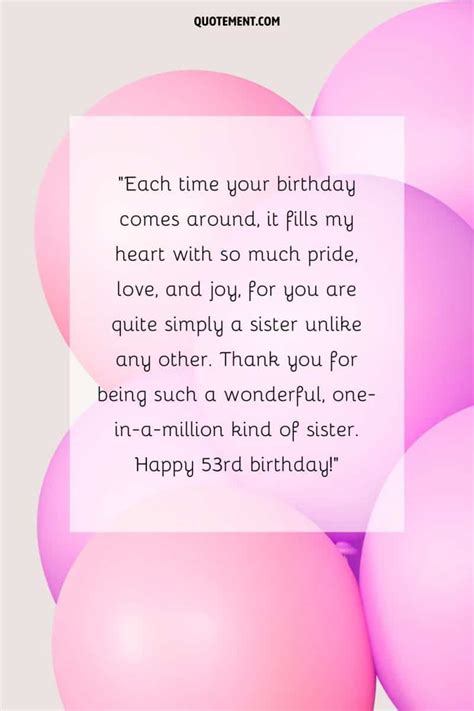100 Ways To Say Happy 53rd Birthday & Warm Their Heart