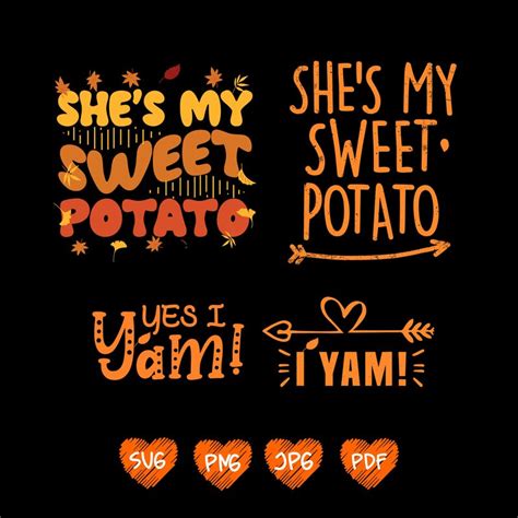 Shes My Sweet Potato Svg Etsy