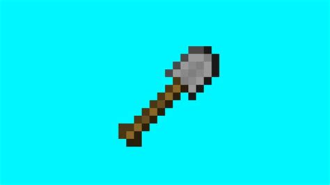 MINECRAFT STONE SHOVEL YouTube