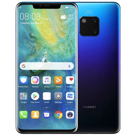 Telefon Mobil Huawei Mate 20 Pro Dual SIM 128GB Twilight Klap