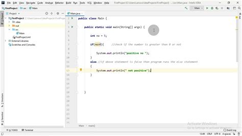 Basic Java Programming 3 If Else Statement In Java Nested If