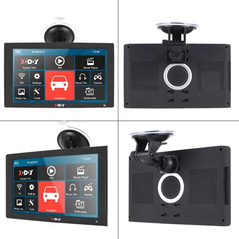 XGODY X4 9 Inch Car GPS Navigation With Bluetooth And Rear View Camera