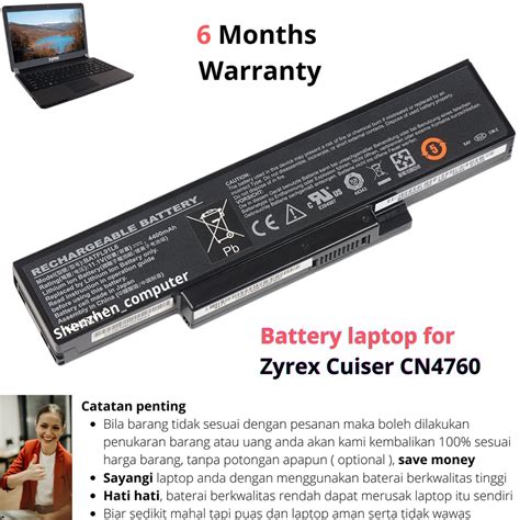 Jual Baterai Zyrex Cuiser CN4760 Original Battery New Shopee Indonesia