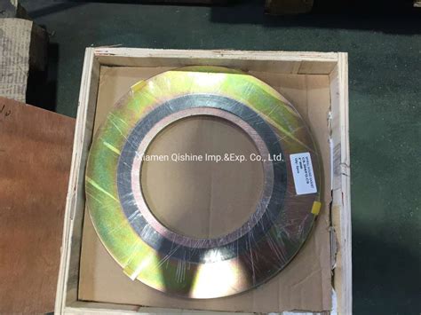 ASME B16 20 Metal Sealing Cgi Ss Inner Ring CS Outer Ring Spiral Wound