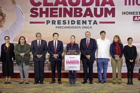 Claudia Sheinbaum Presenta A Su Equipo De Precampa A