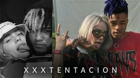 Xxxtentacion With His Queen Billie Eilish Moments Youtube