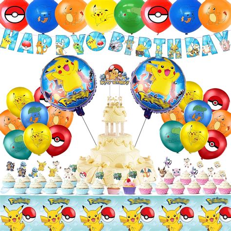 Pcs Cartoon Birthday Decorations Cartoon Birthday Party Supplies