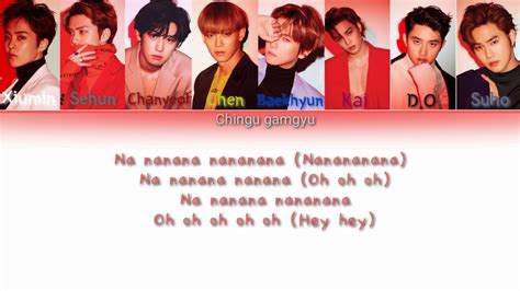 Exo 엑소 Love Shot Lyrics Color Coded Lyrics Hanromeng가사 Youtube