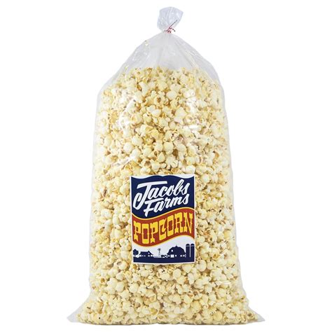 Bulk Popped Popcorn Salt Butter Serves People Wholesale