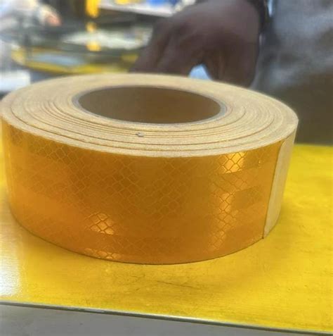 Yellow Reflective Retro Tape At Roll In Bengaluru Id