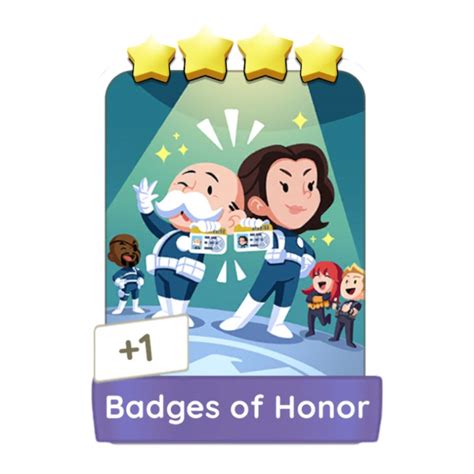 Badges Of Honor Mogo Stickers Monopoly Go Stickers