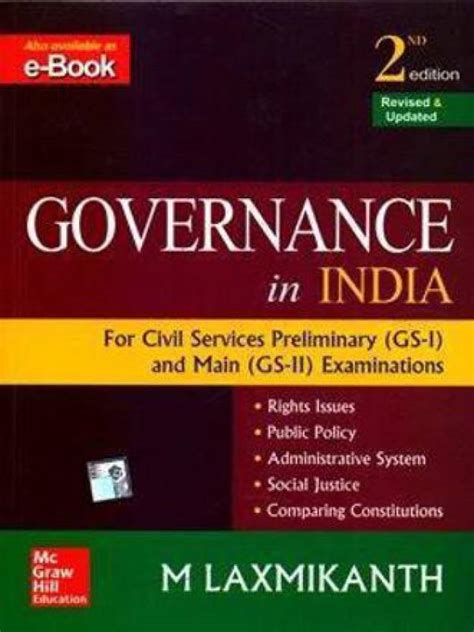 Governance In India Buy Governance In India By Laxmikanth M At Low