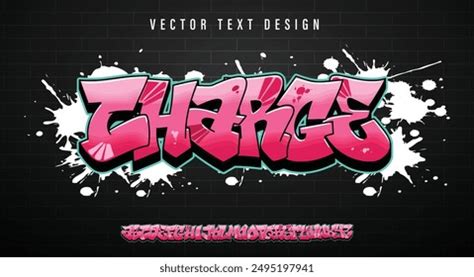 Graffiti Font Alphabet Old School Alphabet Stock Vector (Royalty Free ...