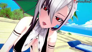 Arlecchino Mamada Bikini Sexo En La Playa Punto De Vista Gratis Impacto De Genshin Mira