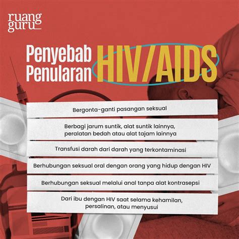 Fakta Tentang Hiv Aids Beserta Gejala Penyebabnya