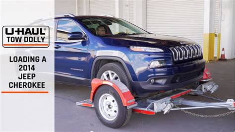 Loading A 2014 Jeep Cherokee FWD On A U Haul Tow Dolly YouTube