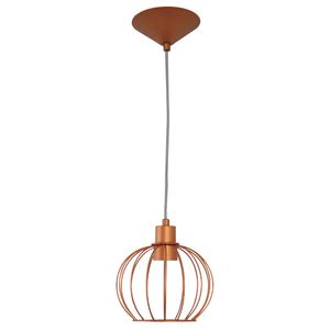 Lustre Pendente Aramado Esfera Peq Cobre 3004 Peq Cb Leroy Merlin