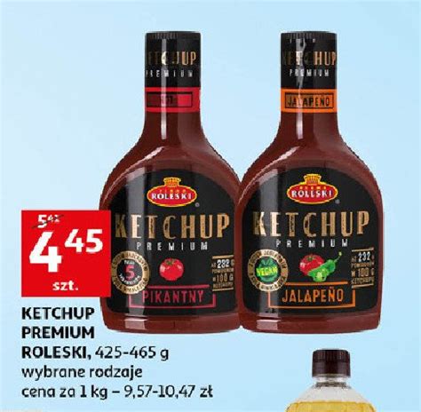 Ketchup Premium Jalapeno Roleski Cena Promocje Opinie Sklep