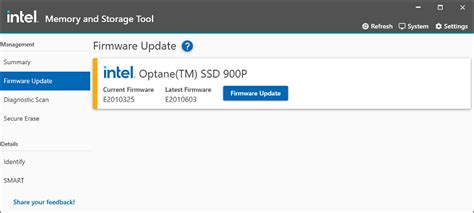 How To Update The Firmware Of An Intel SSD With The Intel