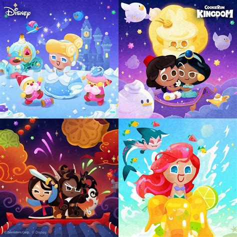 Official Disney princesses reveal! : r/Cookierun