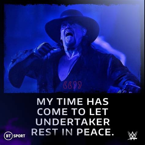 Thank You Taker Rip Undertaker Undertaker Wwe Kane Wwe