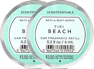 Amazon Bath And Body Works Scentportable Fragrance Refill Tiki