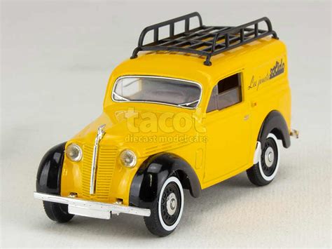 Renault Juvaquatre Tôlée 1952 Solido Presse 1 43 Autos