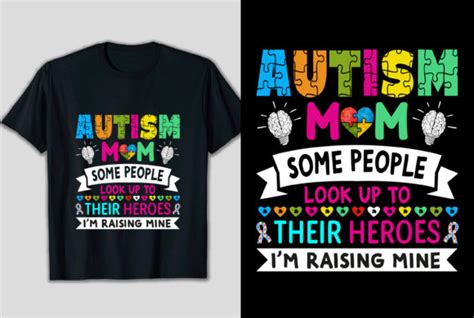 Autism Mom T Shirt Design Graphic By Ts Designer · Creative Fabrica