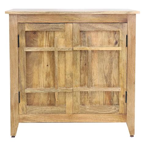 2 Door Natural Mango Wood Cabinet Wood Cabinets Mango Wood Furniture Wood