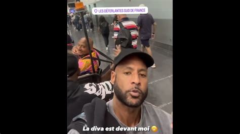 Booba trouve Aya Nakamura à l aéroport et sa réaction était totalement