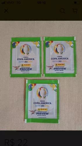 Envelope De Figurinhas Copa América Preview 2021 lote MercadoLivre