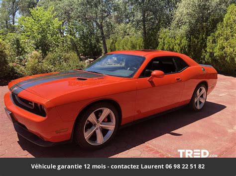 Annonce De Voiture Américaine 2008 Dodge Challenger Srt8 425 Hp 6 1l V8 Prix Tout Compris Hors