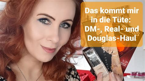 DAS KOMMT MIR IN TÜTE Das habe ich bei DM Real und Douglas