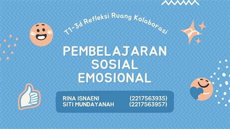 Refleksi Ruang Kolaborasi Topik Pembelajaran Sosial Emosional Youtube