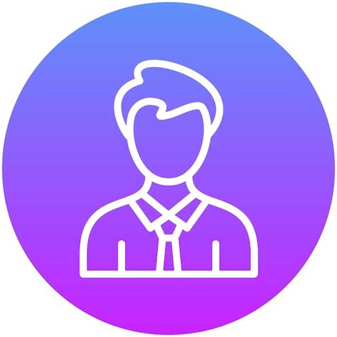 Premium Vector Student Male Vector Icon Illustration Of Literature