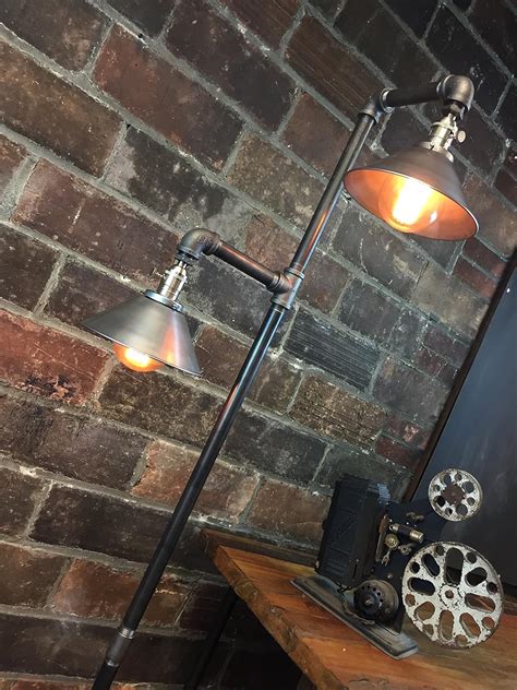 Industrial Floor Lamp - Edison Bulb Pendant