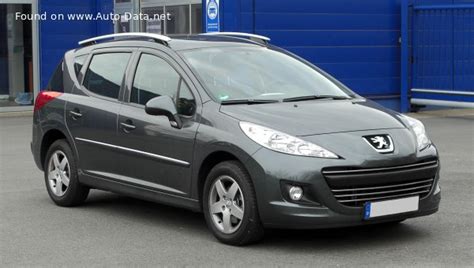 2009 Peugeot 207 SW Facelift 2009 1 4 73 KM Dane Techniczne