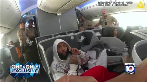 New Body Cam Video Shows Odell Beckham Jr Escorted Off Plane At Miami